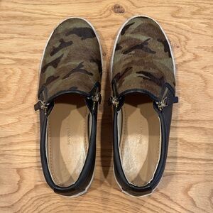 Banana Republic Camouflage Slip-On Sneakers